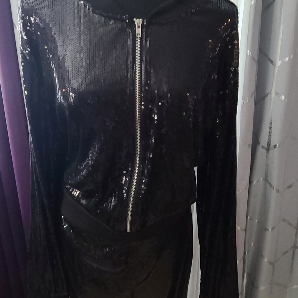 Sequin Jumpsuit - image 2